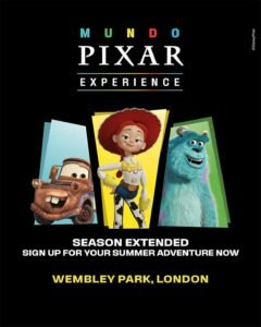 Mundo Pixar Experience en Wembley Park, Londres — asesoramiento legal de Raskovsky y Asociados