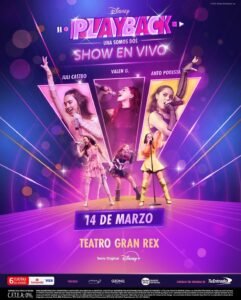 Playback, Una somos dos, show en vivo en el Teatro Gran Rex — asesoramiento legal de Raskovsky y Asociados